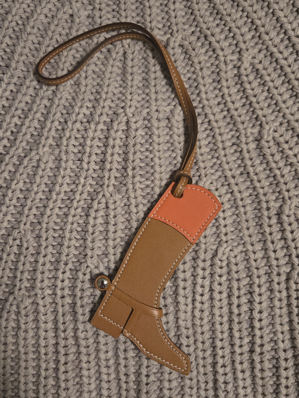 Hermes Boot Paddock Charm for bag. chanel, vuitton, prada